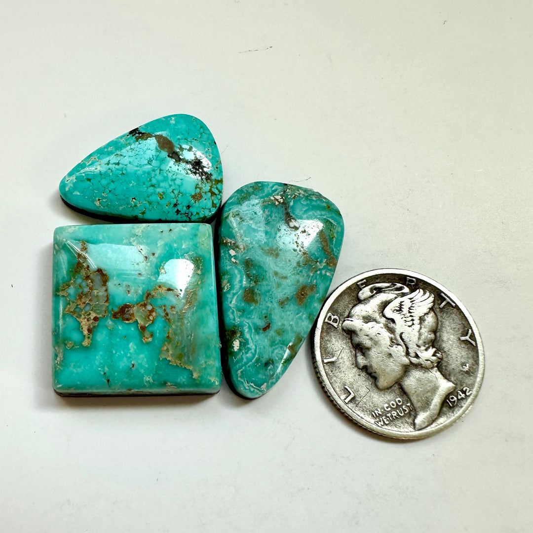Natural Royston Turquoise Collection #6 * 36 Carats