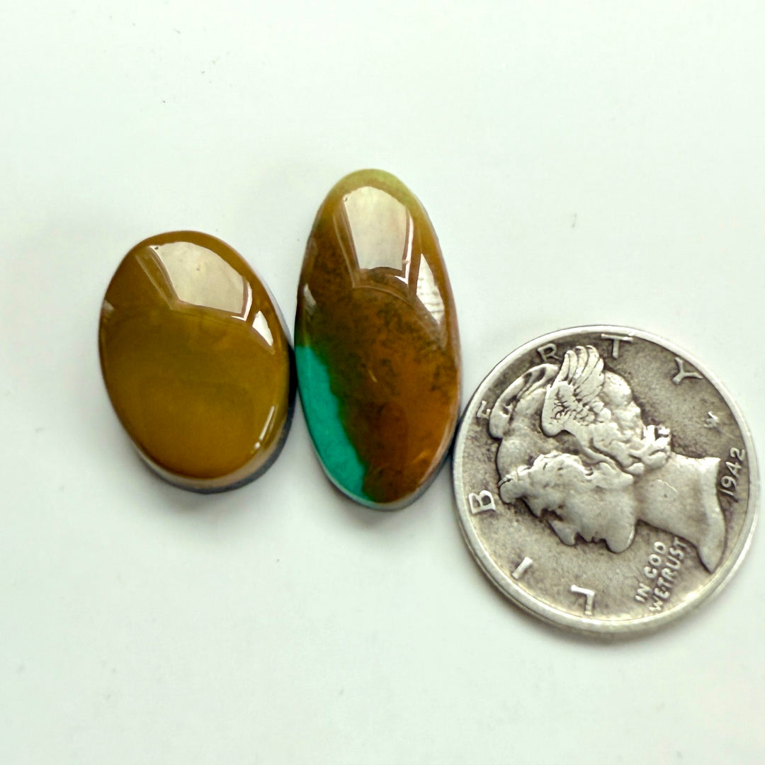 Natural Royston Cabochons 14.35 carats