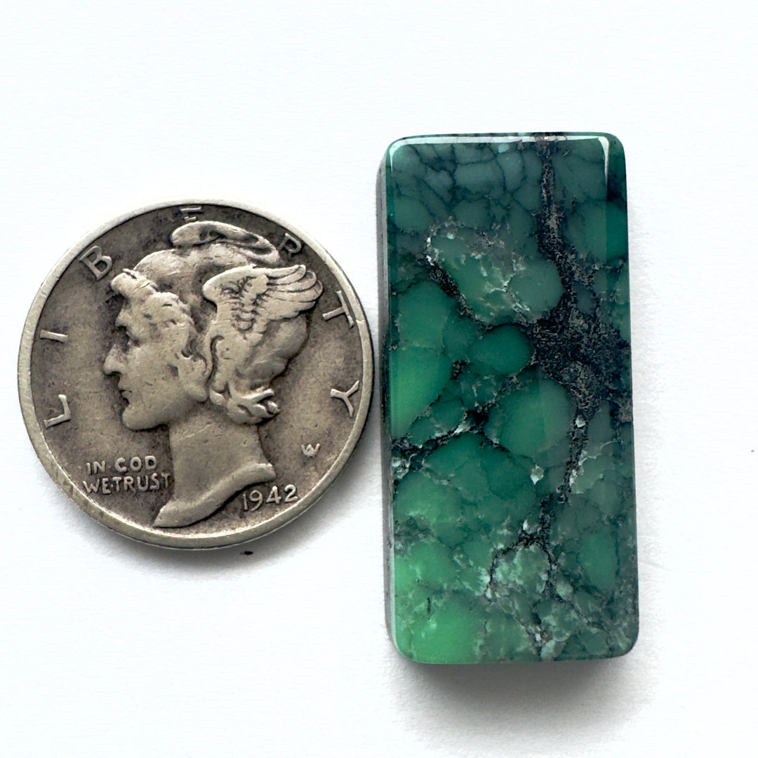 Black bridge variscite 14.4 carats