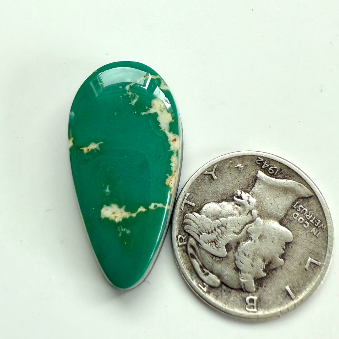 Natural Royston Turquoise Cabochon 13.3 carats
