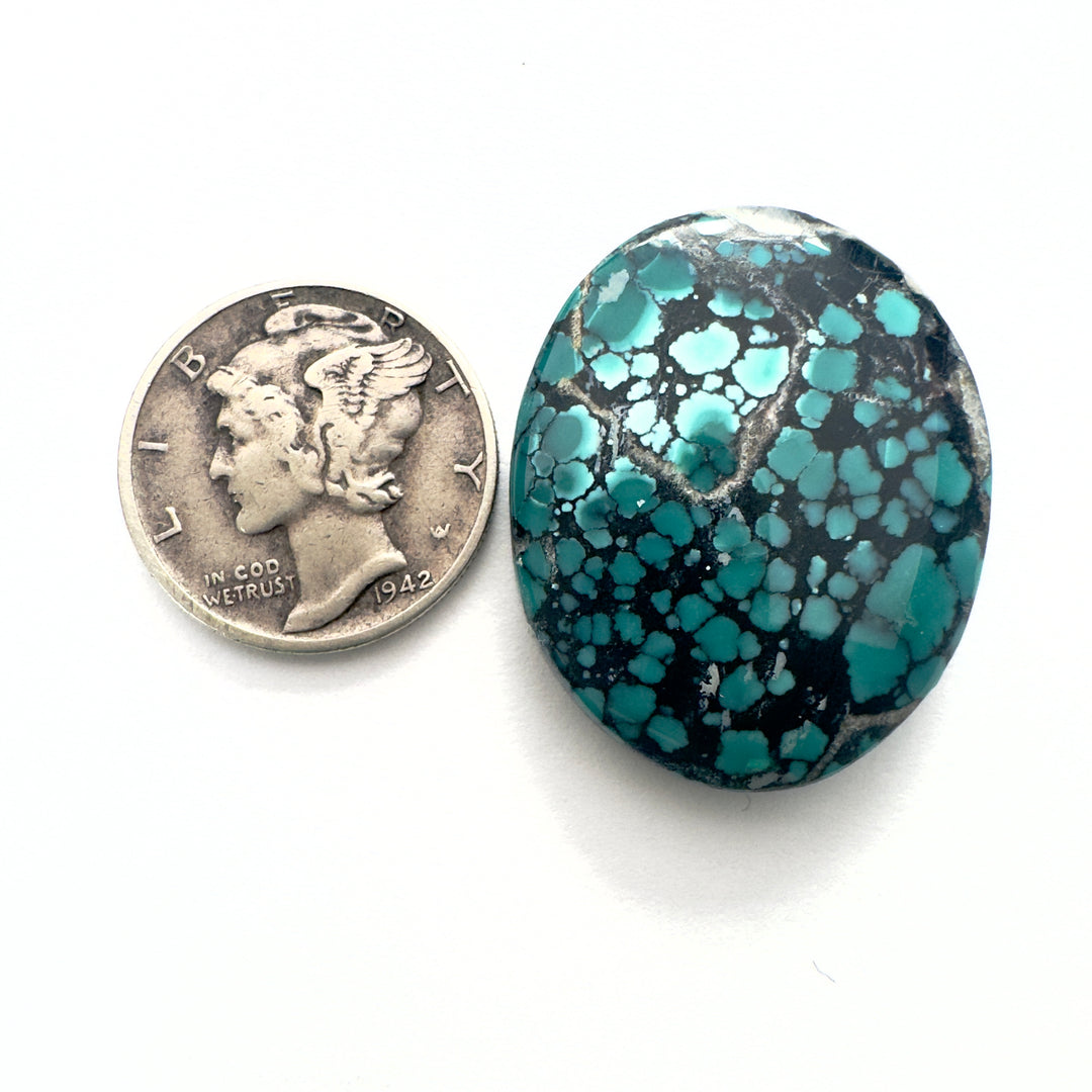 Natural Cloud Mountain Turquoise 25.65 carats