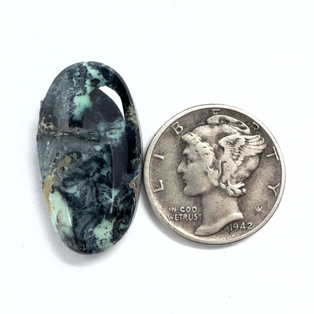 Natural New Lander Variscite cabochon 13.5 carats