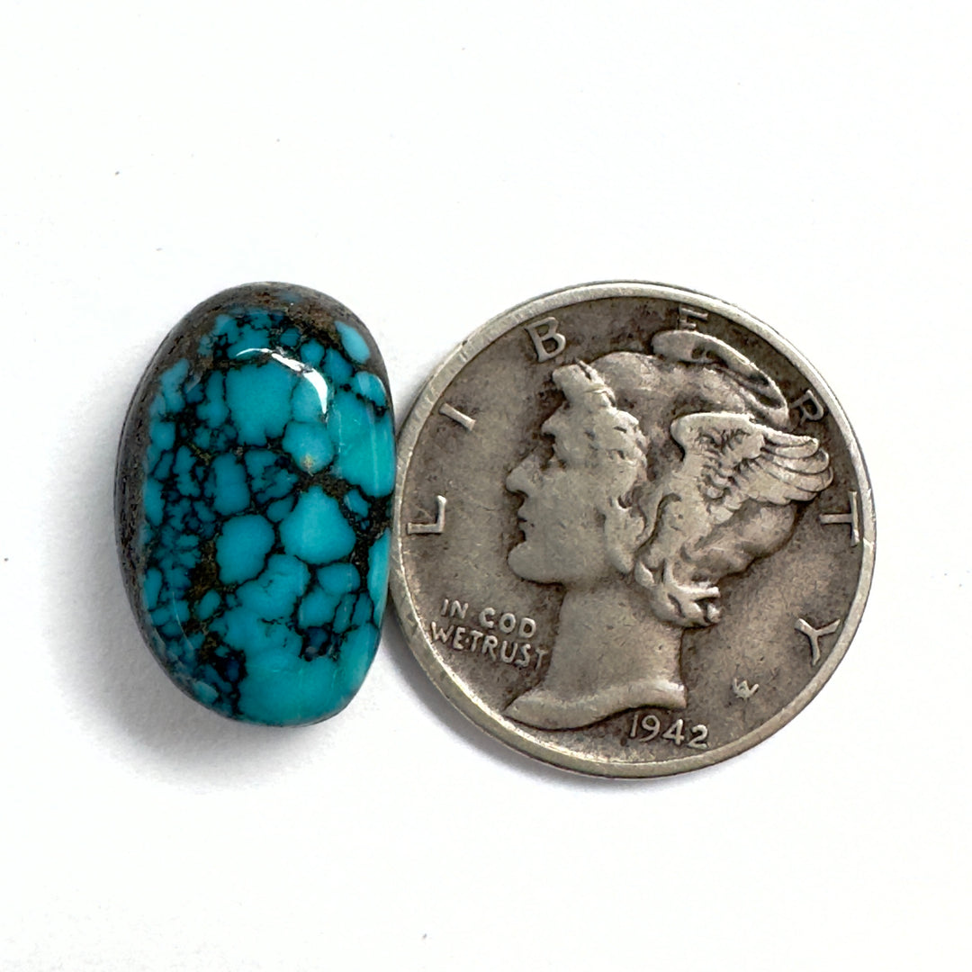 Natural cloud mountain Turquoise 8.15 carats