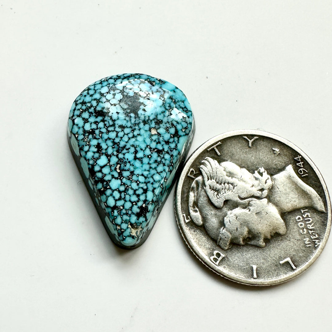 Natural Kingman Turquoise Cabochon 11 Carats Stunning