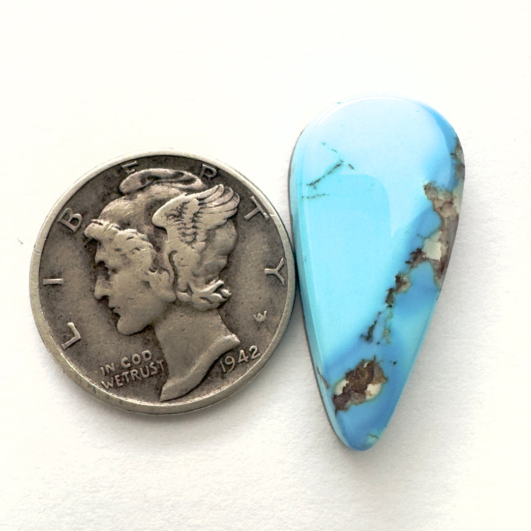 Natural lavender turquoise 10 carats
