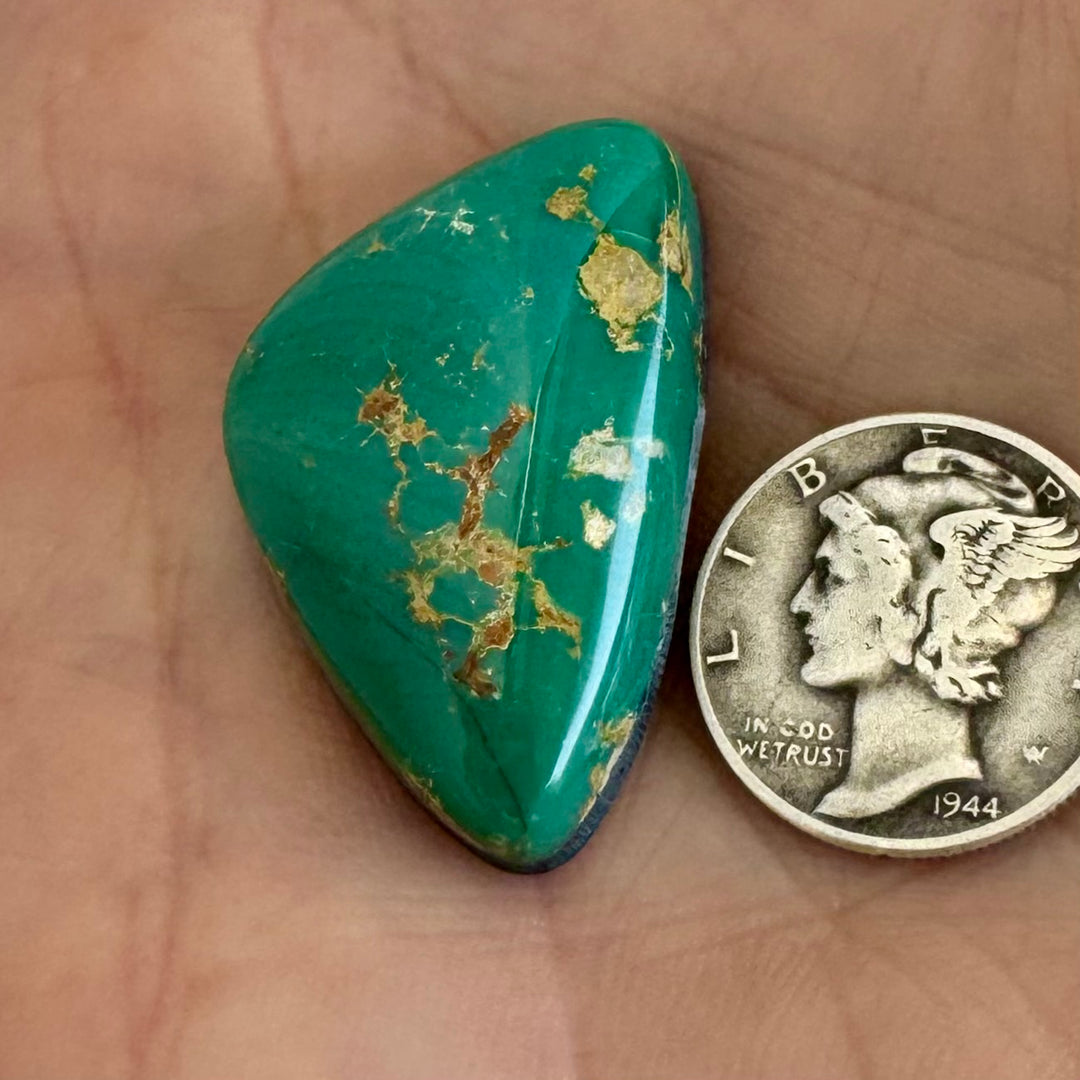 Natural Royston Turquoise Cabochon 32 carats