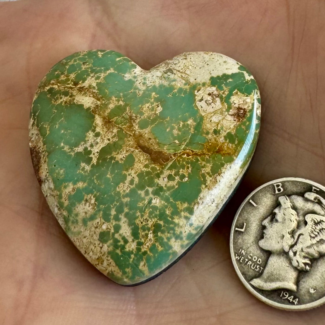 Natural Royston Turquoise Cabochon 65 carats