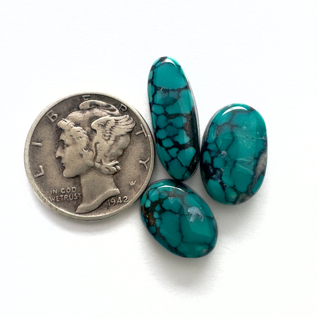Natural cloud mountain turquoise 11.85 carats