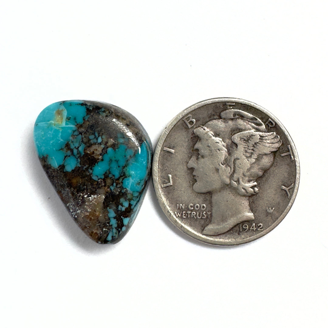 Natural cloud mountain Turquoise 8.7 carats