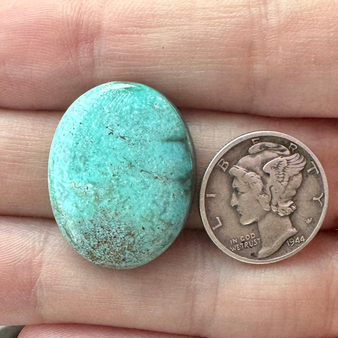 Natural Cloud Mountain Turquoise 21 Carats