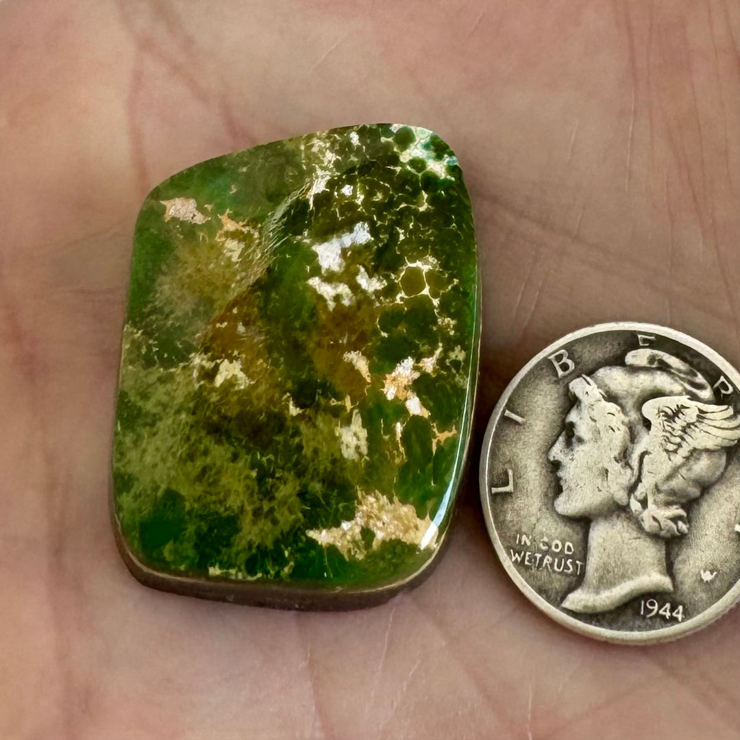 Natural Royston Turquoise Cabochon 41 carats
