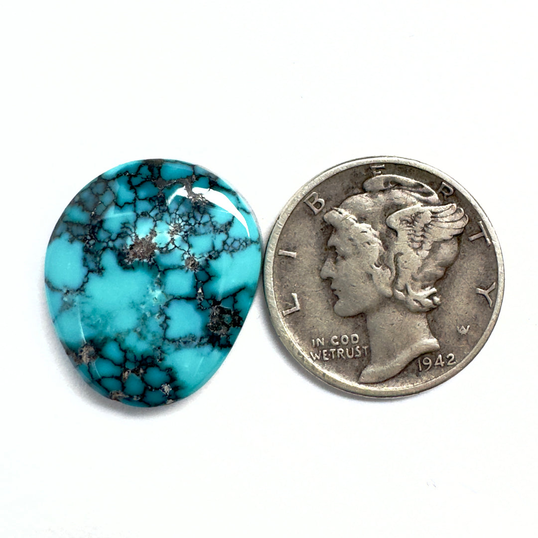Natural Cloud mountain Turquoise 10.90 carats