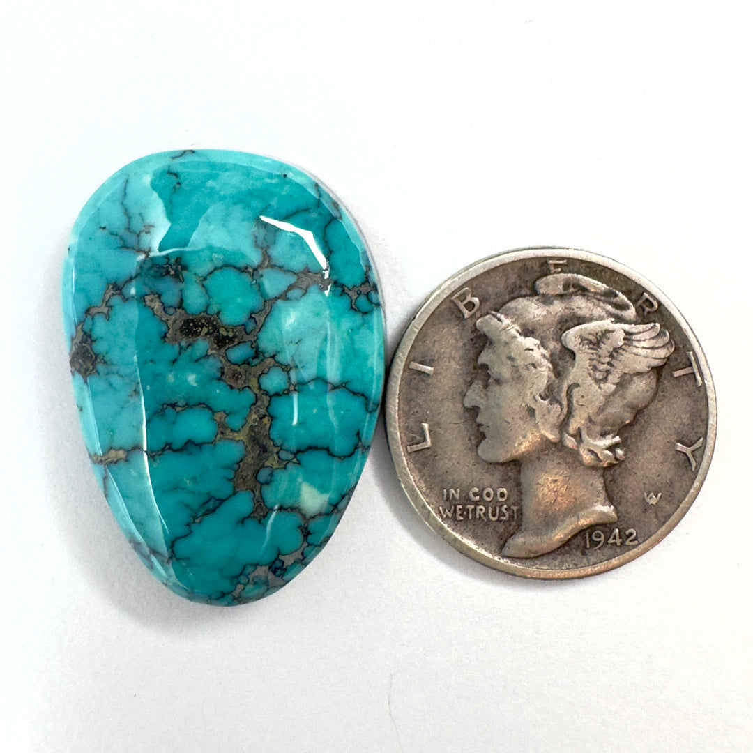 Natural cloud mountain Turquoise 20.4 carats