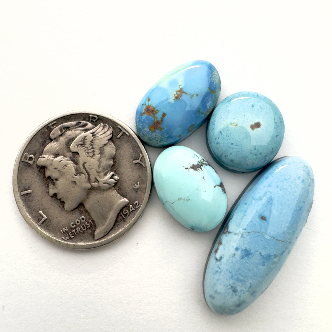 Natural lavender turquoise 18.95 carats