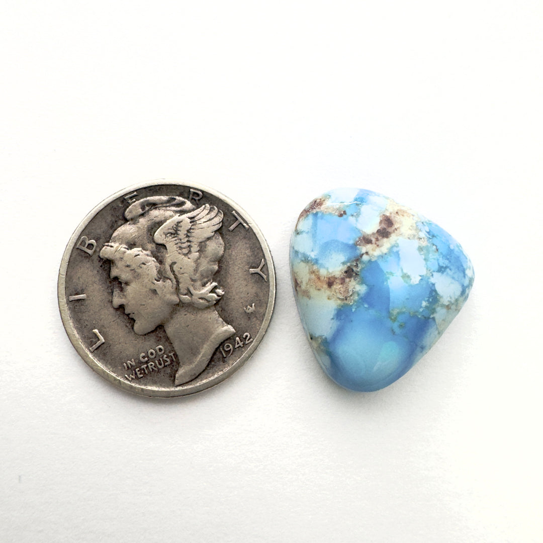Natural lavender turquoise 9.75 carats