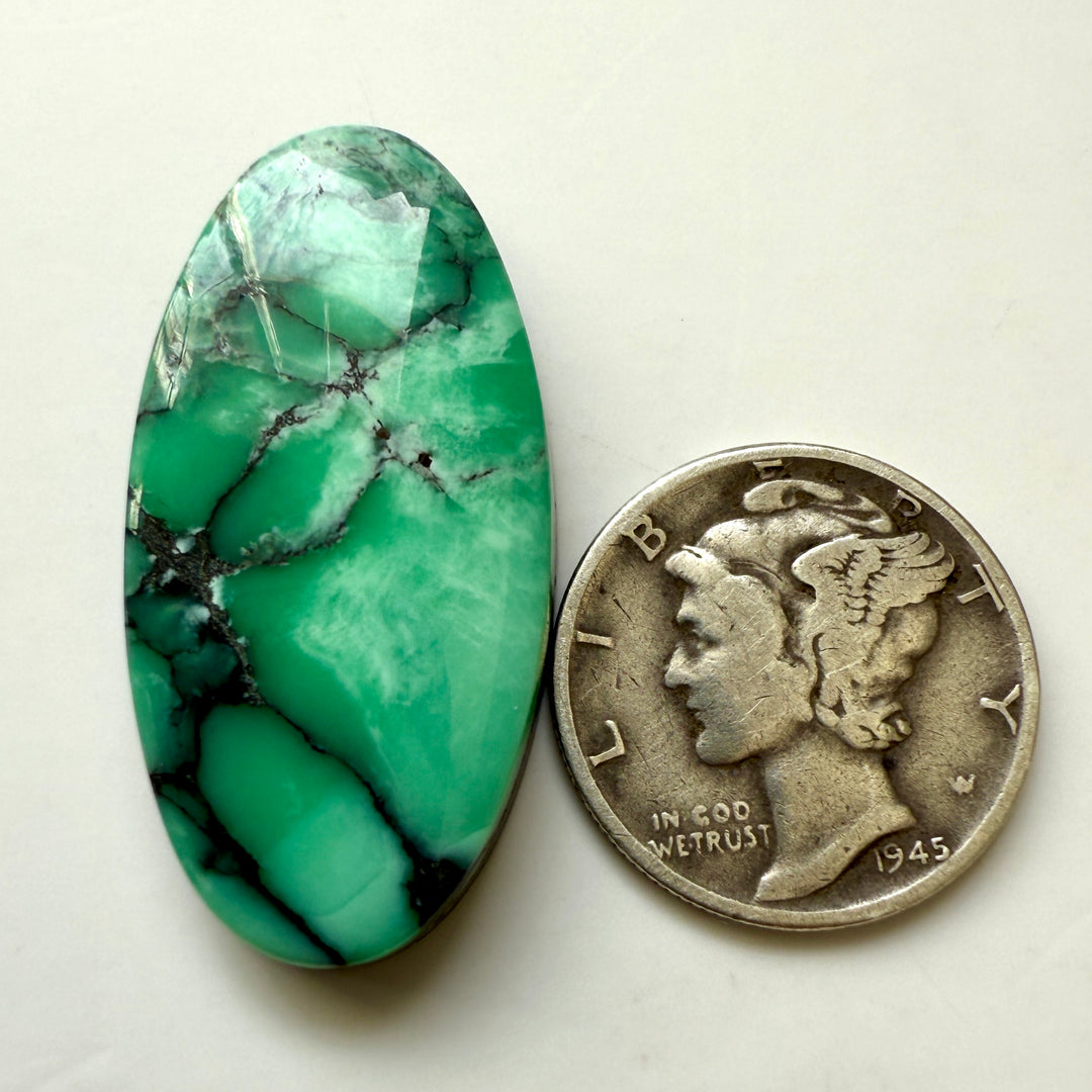 Black bridge variscite 20.45 carats