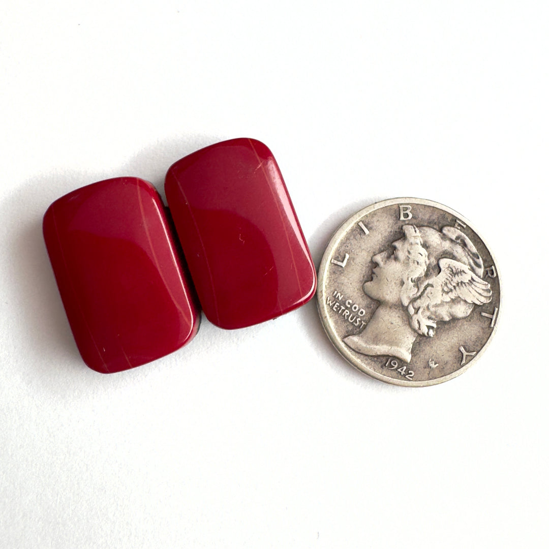 Rosarita cabochons 13.9 carats