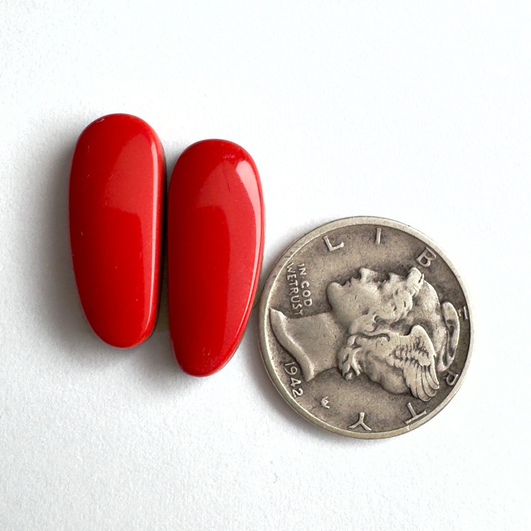 Rosarita cabochons 8.25 carats