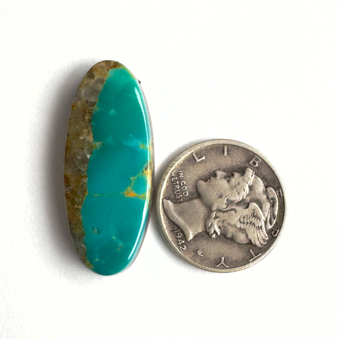 Turquoise mountain turquoise 14 carats