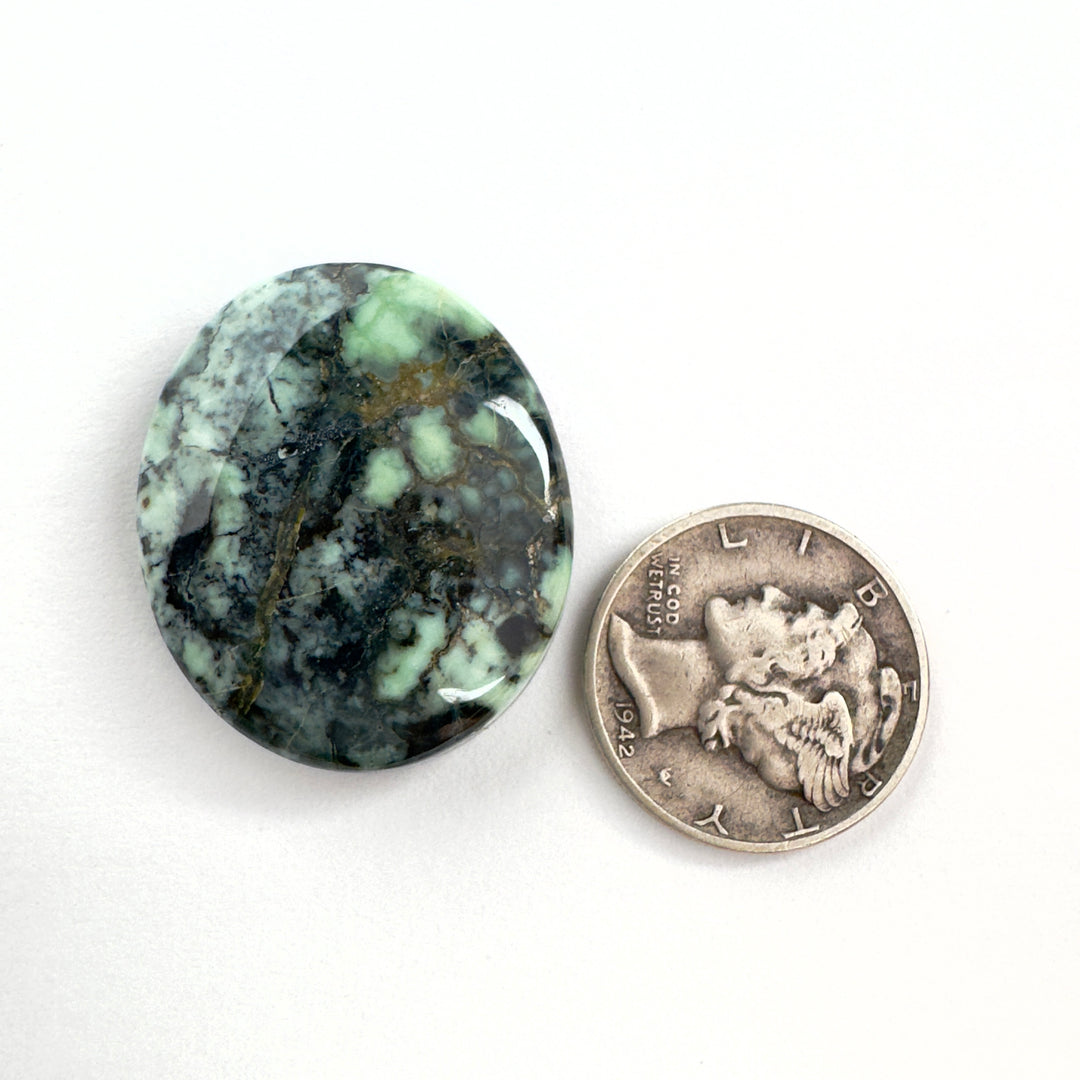 Natural New Lander Variscite cabochon 26.05 carats