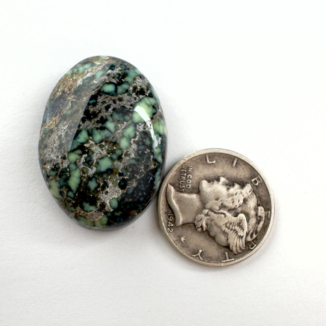 Natural New Lander Variscite cabochon 27.75 carats