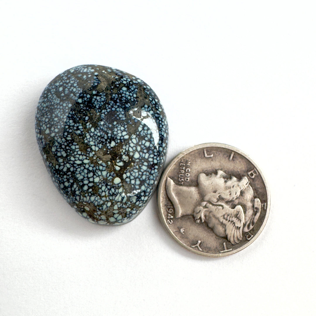 Natural New Lander Variscite cabochon 28.5 carats