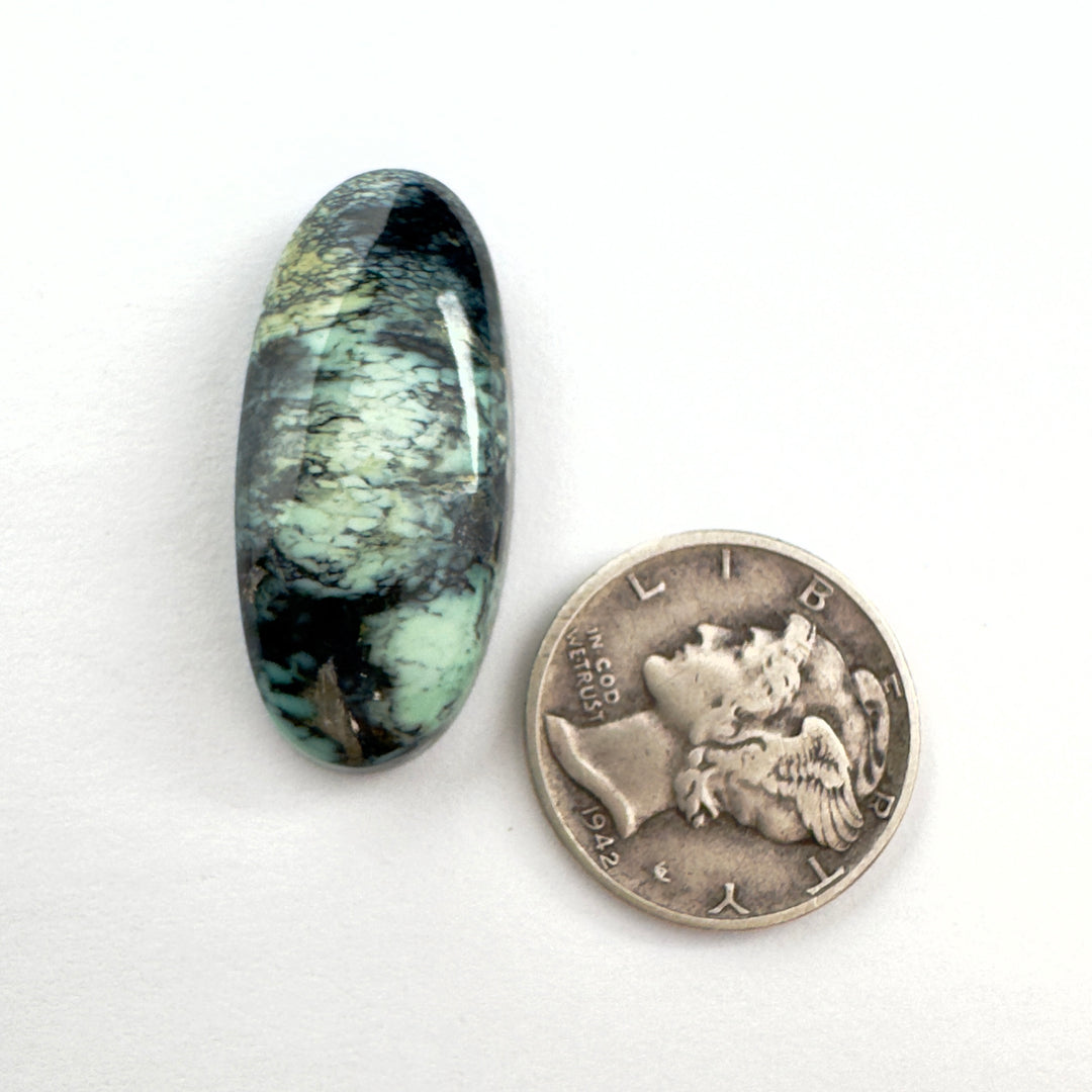 Natural New Lander Variscite cabochon 16.3 carats