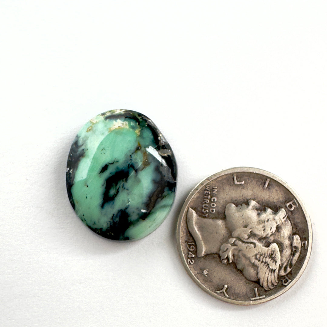 Natural New Lander Variscite cabochon 9.65 carats