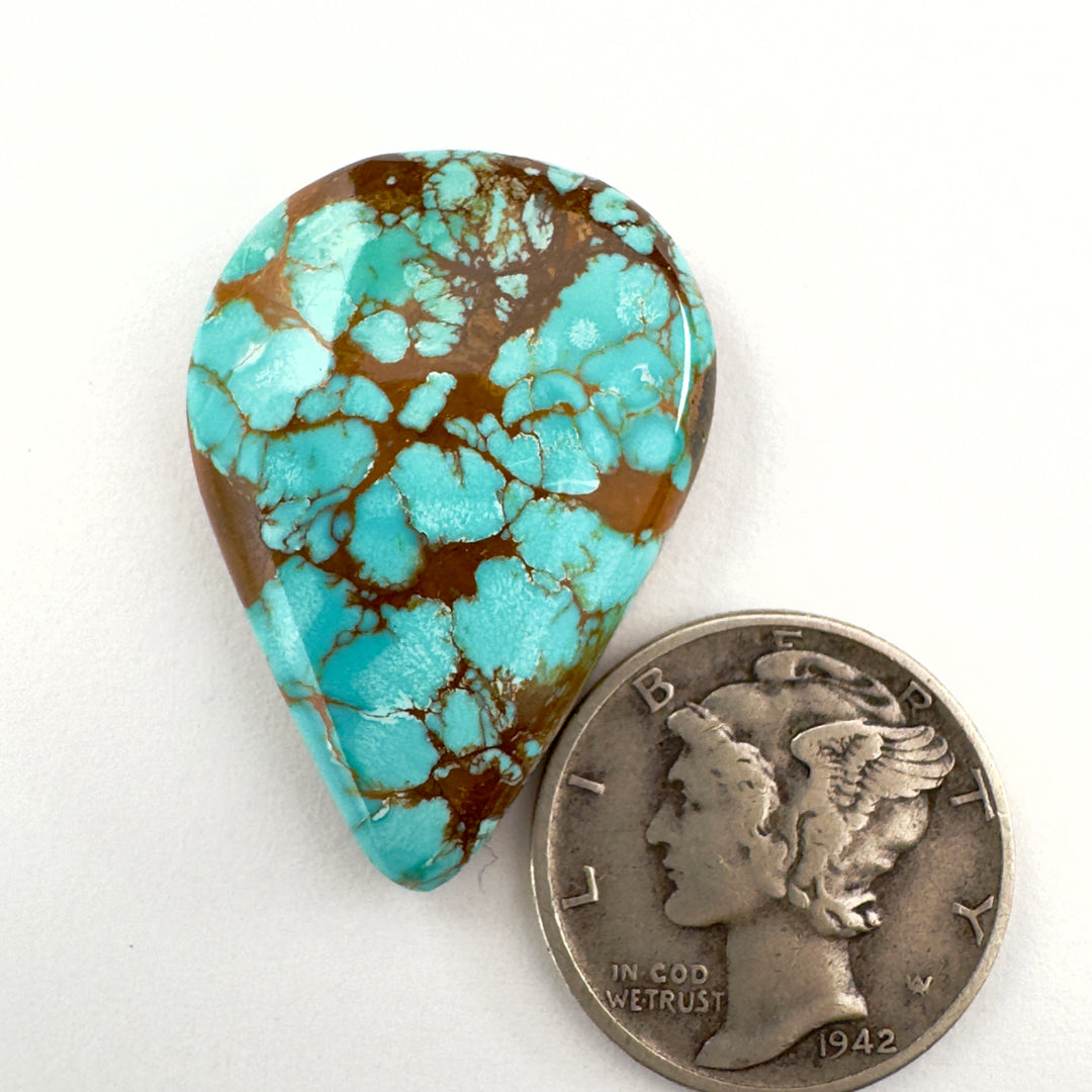 Natural #8 turquoise 20.65 carats