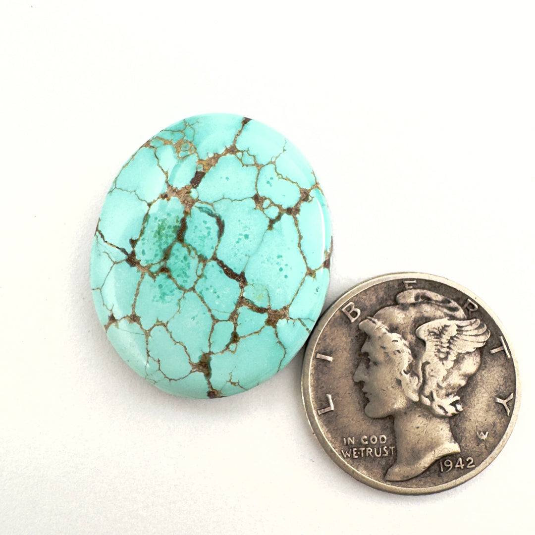 Natural #8 turquoise 18.95 carats