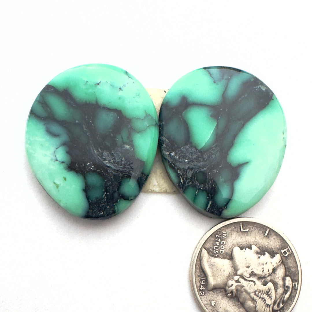 Black bridge variscite 38.15 carats