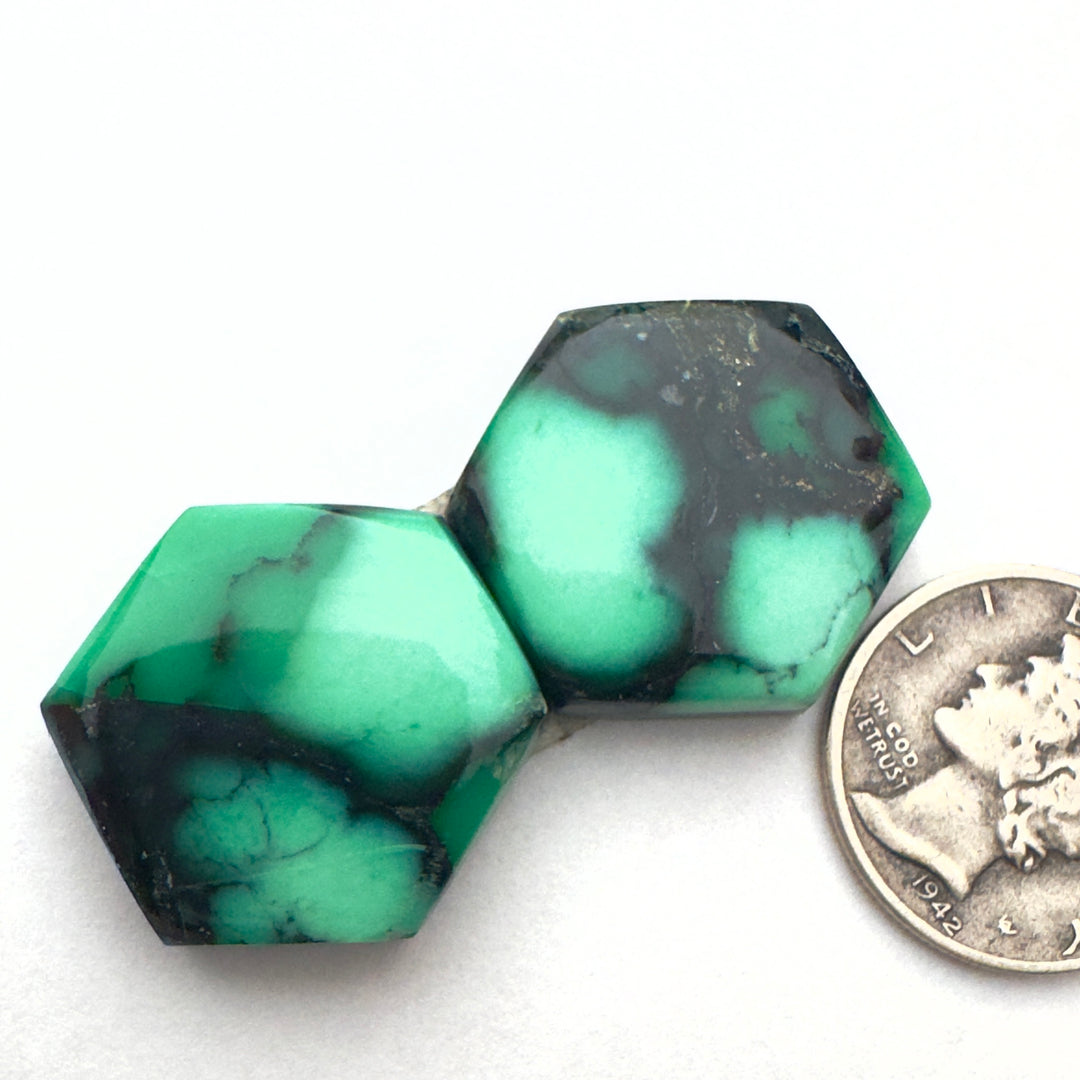 Black bridge variscite 31.55 carats