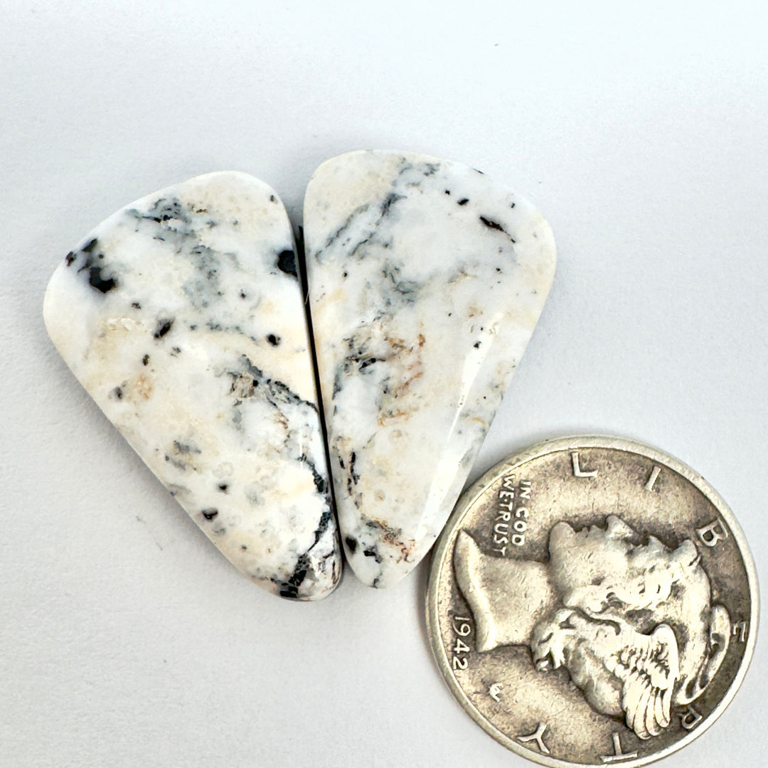 Natural White Buffalo 25.3 carats