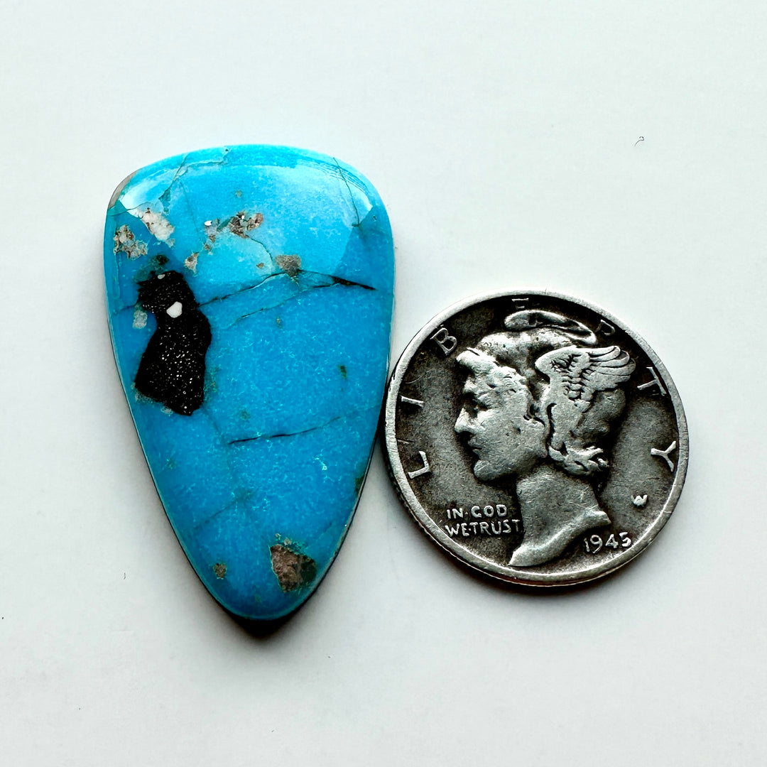 Natural Blue Gem Turquoise 19 Carats
