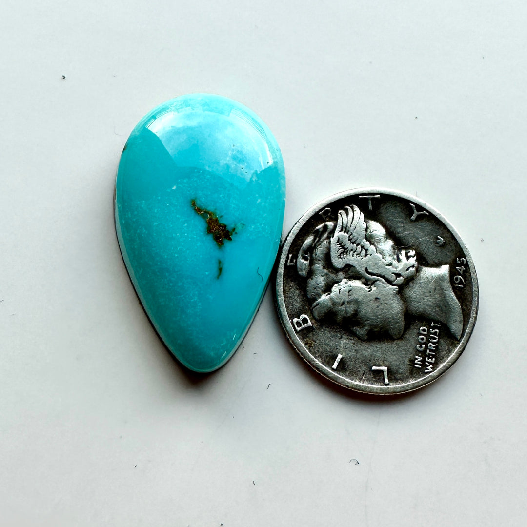 Natural Blue Gem Turquoise 17 Carats
