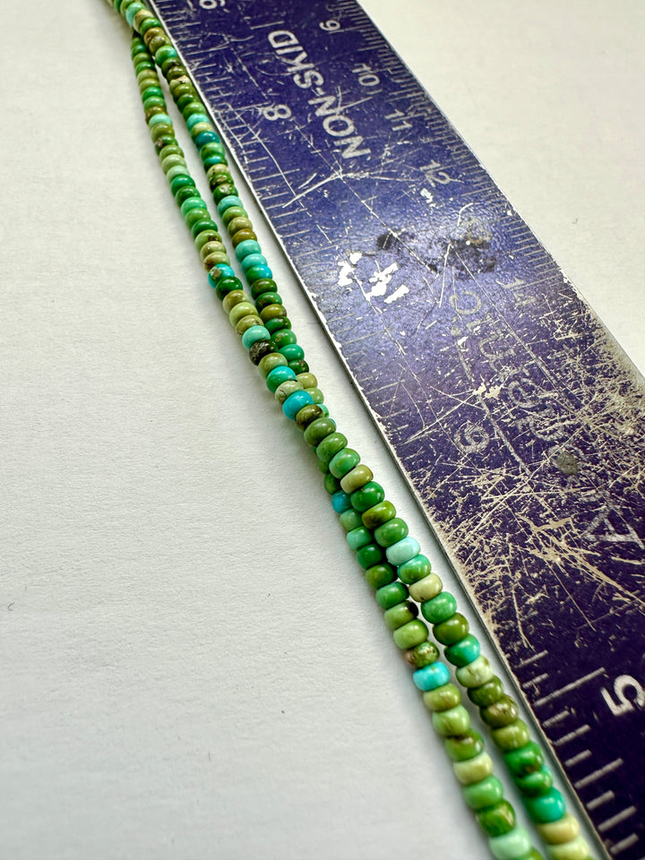 Sonoran Gold Turquoise 3mm Bead Strand