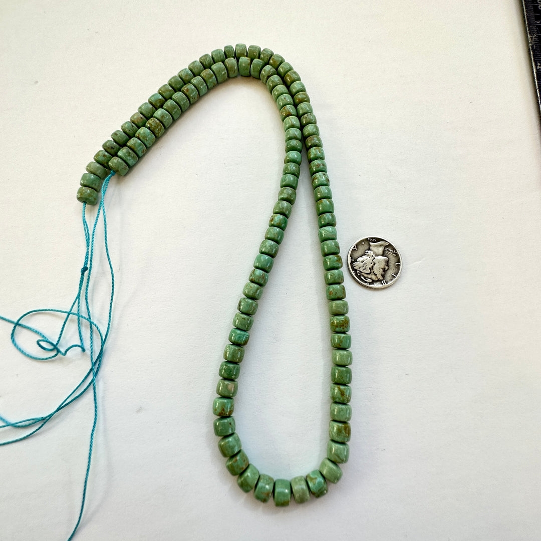 Natural Fox Turquoise Bead Strand