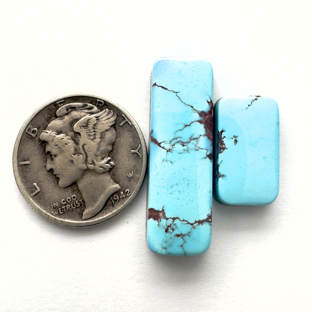 Natural lavender turquoise 14.4 carats
