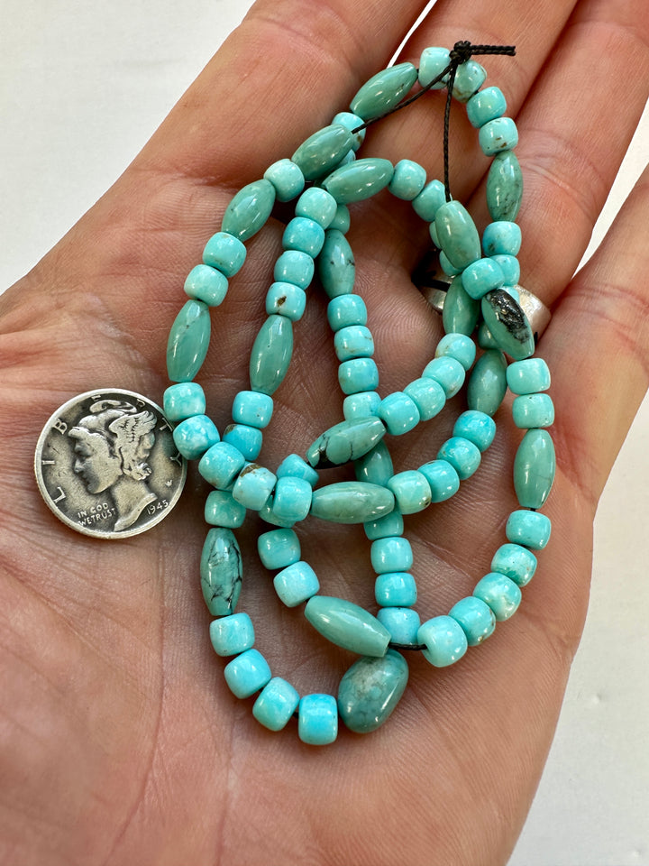 NaturalTurquoise Bead Strand
