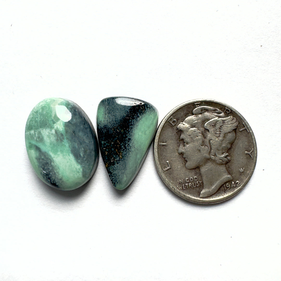 Natural New Lander Variscite cabochons 13.4 carats