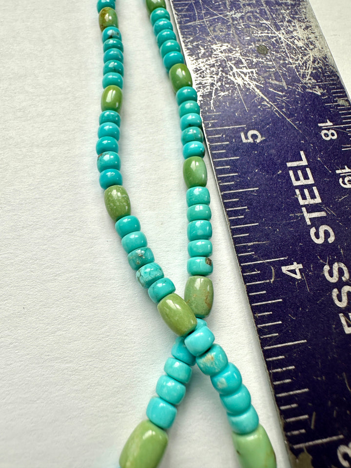 Carico Lake Turquoise Bead Strand 18"