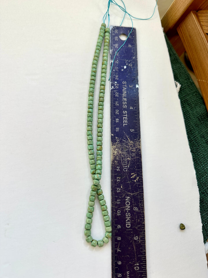 Natural Fox Turquoise Bead Strand