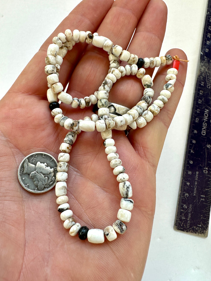 Natural White Buffalo Beads