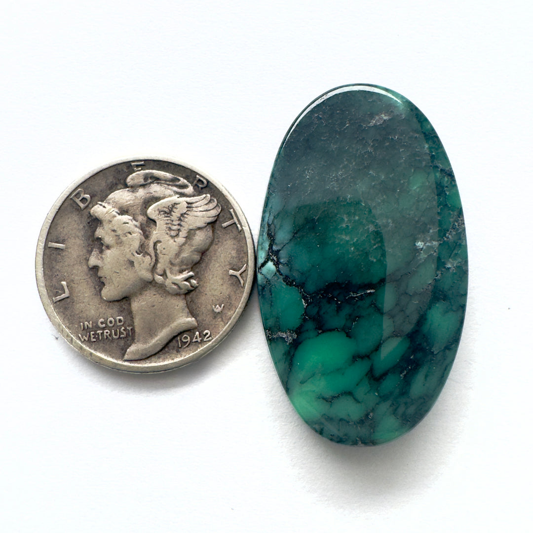 Black ridge variscite 19.35 carats
