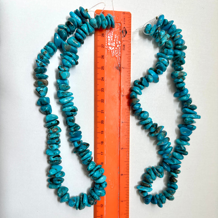 Kingman Turquoise Bead Strand >300 Carats per strand