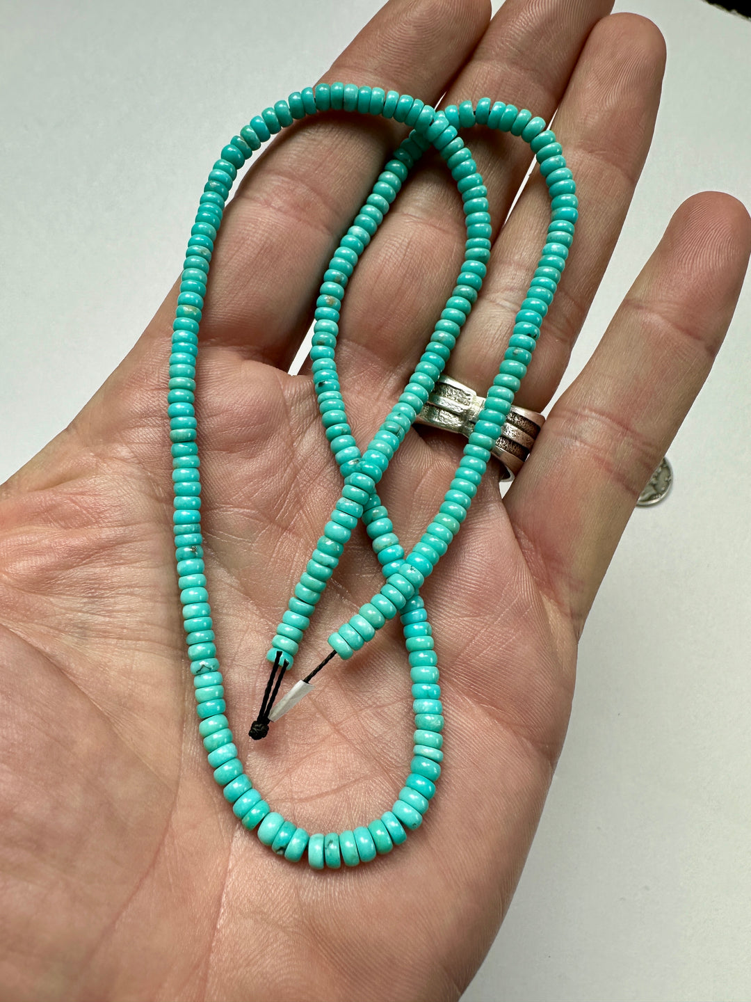 Campitos Turquoise 4mm Bead Strand