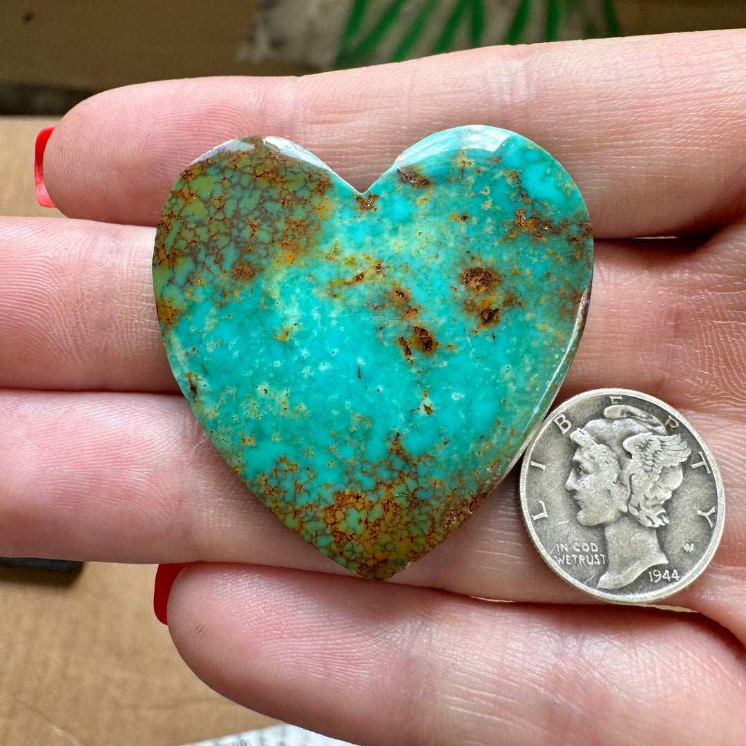 Turquoise Mountain Turquoise Cabochon 70 Carats