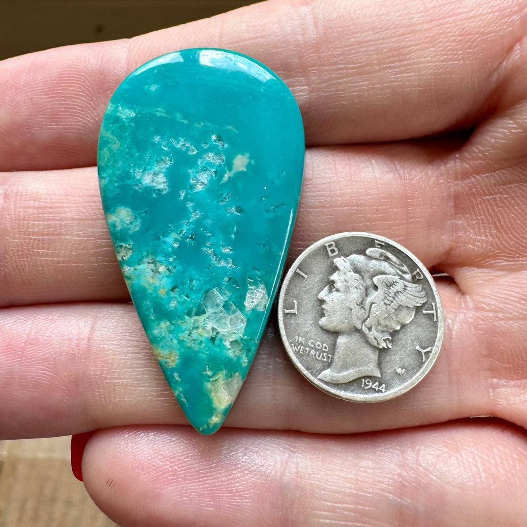 Turquoise Mountain Turquoise Cabochon 35 Carats