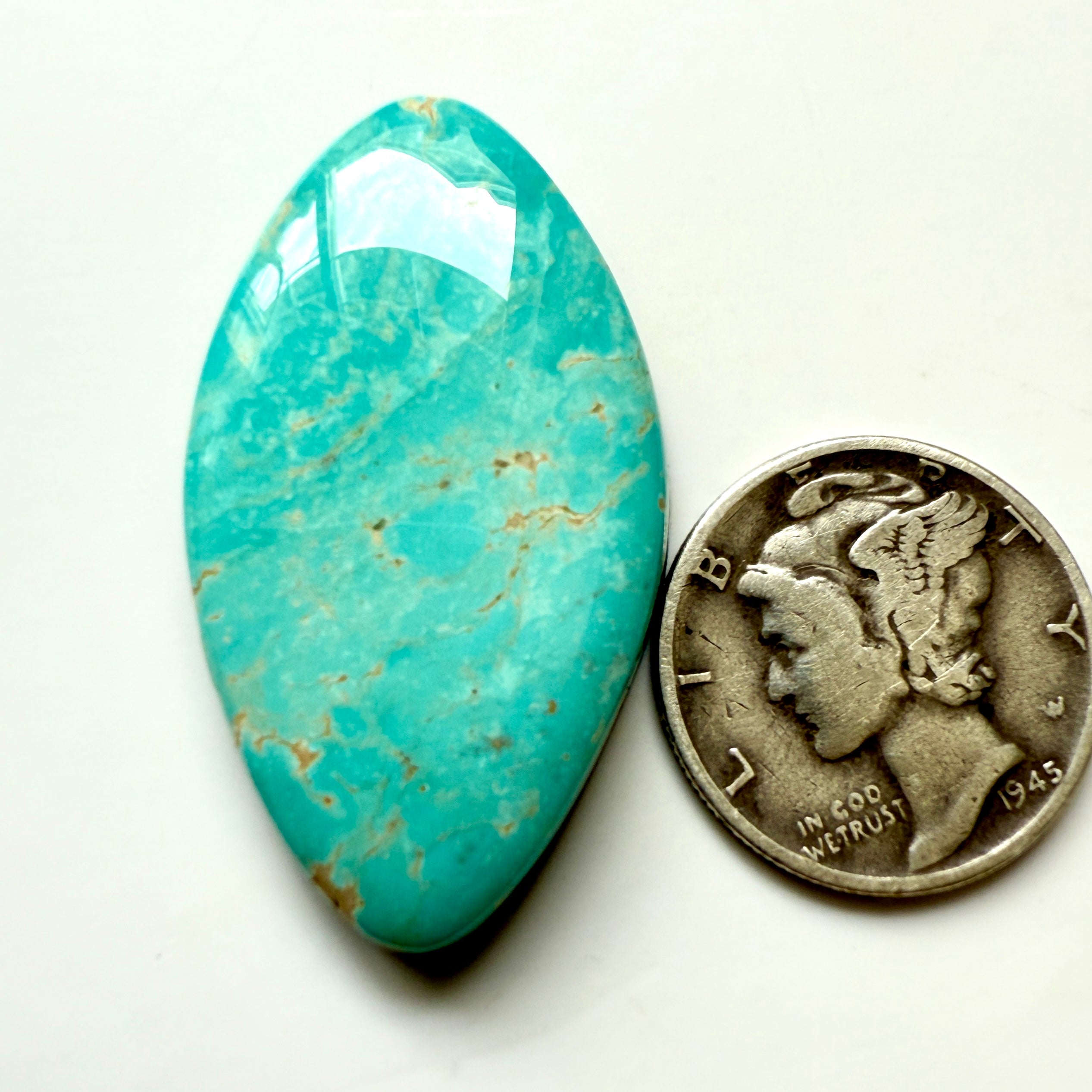Natural Sleeping Beauty Turquoise 25 carats – turquoisematrix