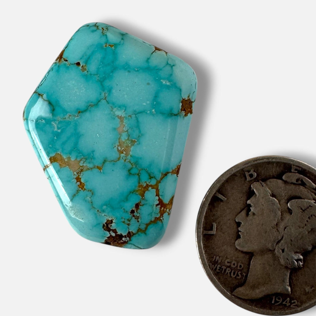 Natural #8 turquoise 20.50 carats